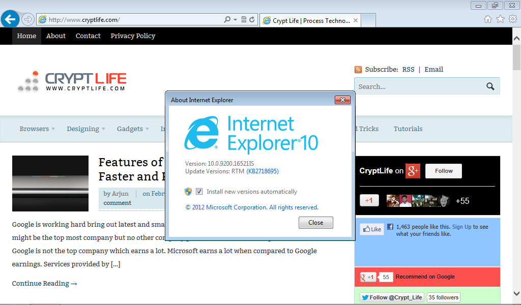 Download internet explorer 10 for windows vista home premium